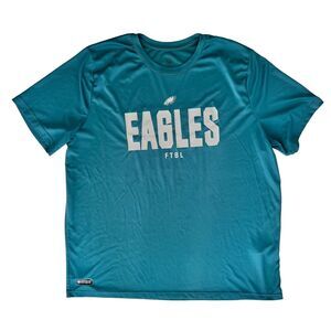 NFL Authentic Team Apparel Philadelphia Eagles Shirt Mens Sz XXL Sportswear READ